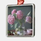 Flowers | Hydrangeas in Vase Metalen Ornament (Links)