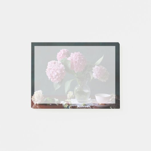 Flowers | Hydrangeas in Vase Post-it® Notes (Voorkant)