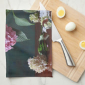 Flowers | Hydrangeas in Vase Theedoek (Quarter Fold)