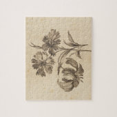 Flowers Illustratie Puzzle Legpuzzel (Verticaal)