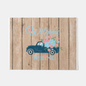 Flowers In A Pickup Truck Welcome Spring  Doormat Deurmat (Voorkant)