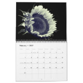 Flowers In Black And White Kalender (Feb 2027)