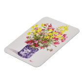 Flowers in Chinese Jar Magneet (Linkerzijde)