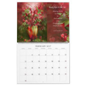 Flowers in Fancy Vases Art Calendar Kalender (Feb 2027)