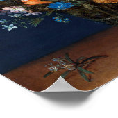 Flowers in Glass Vessel, Jan Brueghel the Elder Poster (Hoek)