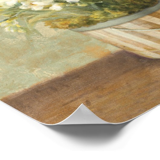 Flowers in Hat Box Poster (Hoek)