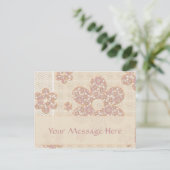 Flowers Inc Briefkaart (Staand voorkant)