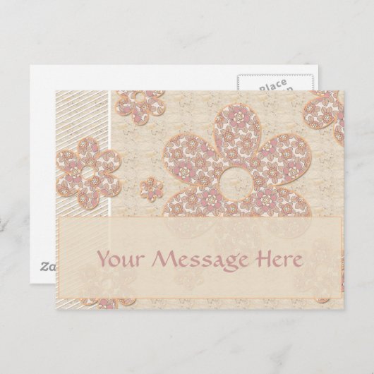 Flowers Inc Briefkaart (Voorkant / Achterkant)