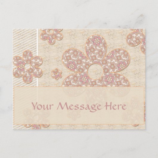 Flowers Inc Briefkaart (Voorkant)