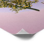 Flowers Inner Peace Inspirerend Quote Poster (Hoek)