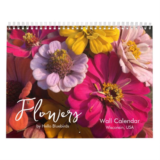 Flowers Inspirational Photo Calendar Kalender (Hoes)
