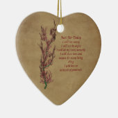 Flowers Inspirerend Words Ornament (Rechts)