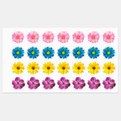 Flowers Iron-on Labels (Vel)