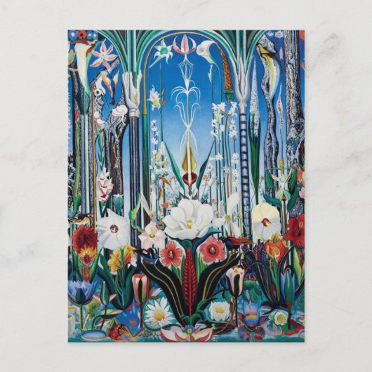 Flowers Italië door Joseph Stella Briefkaart (Voorkant)