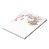 Flowers & Ivy Victoriaans Trade Kaart Notitieblok (Linkerzijde)