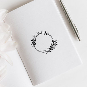 Flowers Journal Rubberstempel