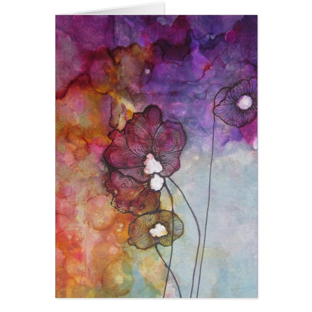 Flowers-kaart (Voorkant)