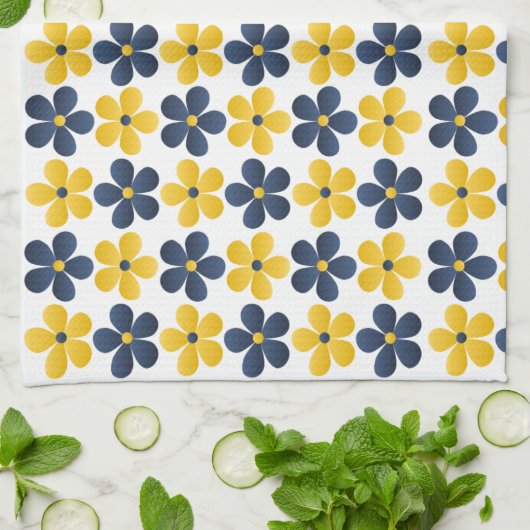 Flowers Kitchen Towel Theedoek (Gevouwen)