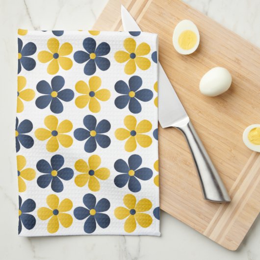 Flowers Kitchen Towel Theedoek (Quarter Fold)
