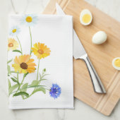 Flowers Kitchen Towel Theedoek (Quarter Fold)