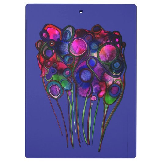 Flowers Klembord (Achterkant)