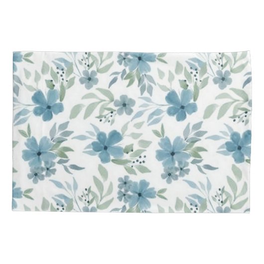 Flowers Kussensloop (Achterkant)