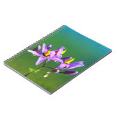 Flowers-laptop Notitieboek (Linkerzijde)