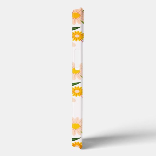 Flowers & Leaves Garden Pattern Case-Mate iPhone Case (Achterkant / Rechts)