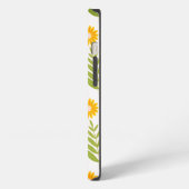 Flowers & Leaves Garden Pattern iPhone Hoesje (Linkerkant)