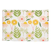 Flowers & Leaves Garden Pattern Kussensloop (Achterkant)
