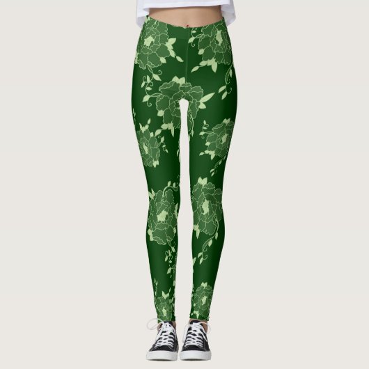 flowers leggings (Voorkant)