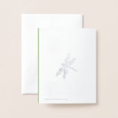 Flowers lilies Potlood tekening Folie Kaarten (Met envelop)