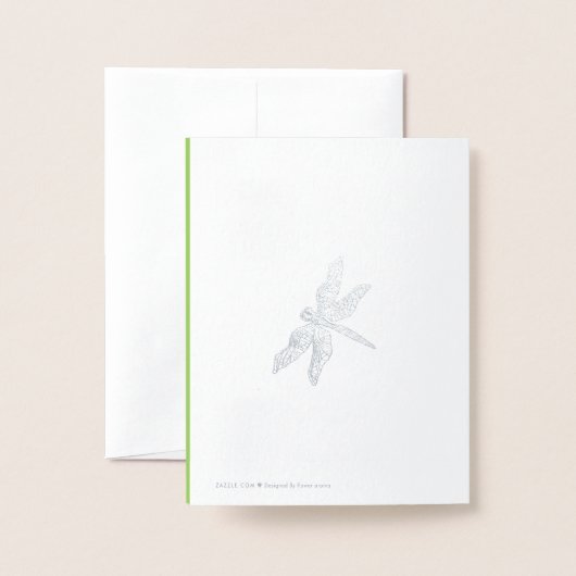 Flowers lilies Potlood tekening Folie Kaarten (Met envelop)