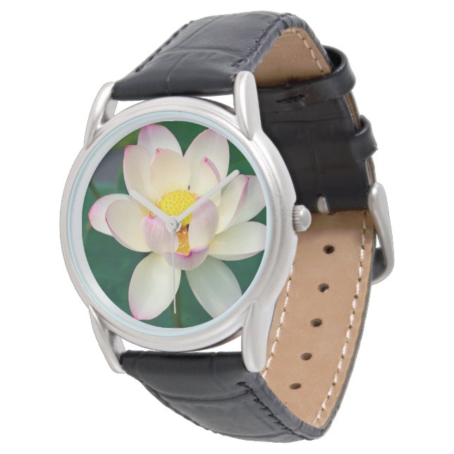 Flowers | Lotus Water Flower Horloge (Gekanteld)