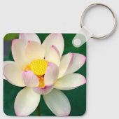 Flowers | Lotus Water Flower Sleutelhanger (Achterkant)