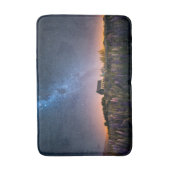 Flowers Lupines Blooming Lake Tekapo New Zealand Badmat (Voorkant Verticaal)