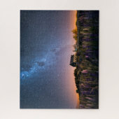 Flowers Lupines Blooming Lake Tekapo New Zealand Legpuzzel (Verticaal)