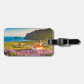 Flowers | Lupines in Bloom Southern Iceland Bagagelabel (Voorkant horizontaal)