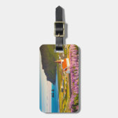 Flowers | Lupines in Bloom Southern Iceland Bagagelabel (Voorkant verticaal)