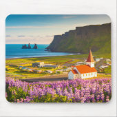 Flowers | Lupines in Bloom Southern Iceland Muismat (Voorkant)