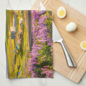 Flowers | Lupines in Bloom Southern Iceland Theedoek (Quarter Fold)