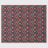 Flowers Magic Pattern Cadeaupapier (Vlak)