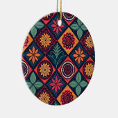 Flowers Magic Pattern Keramisch Ornament (Rechts)