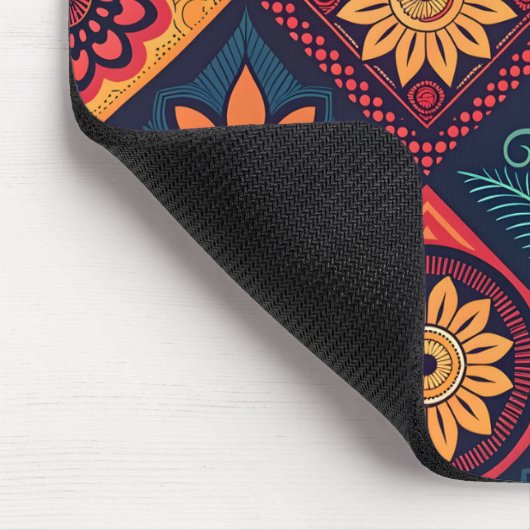 Flowers Magic Pattern Muismat (Hoek)