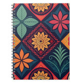 Flowers Magic Pattern Notitieboek (Voorkant)
