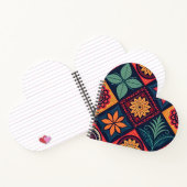 Flowers Magic Pattern Notitieboek (Binnen)