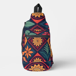 Flowers Magic Pattern Sling Bag