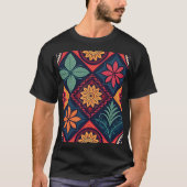 Flowers Magic Pattern T-shirt (Voorkant)