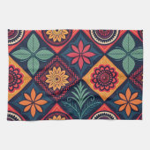 Flowers Magic Pattern Theedoek (Horizontaal)