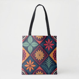 Flowers Magic Pattern Tote Bag